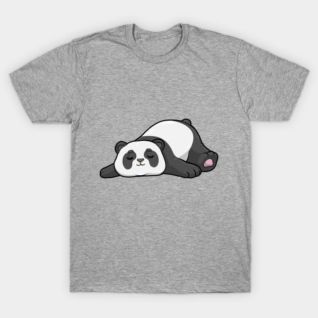 Panda at sleeping T-Shirt by Markus Schnabel